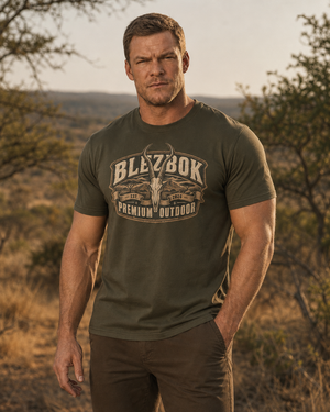 Short Sleeve t-shirt Blesbok Outdoor